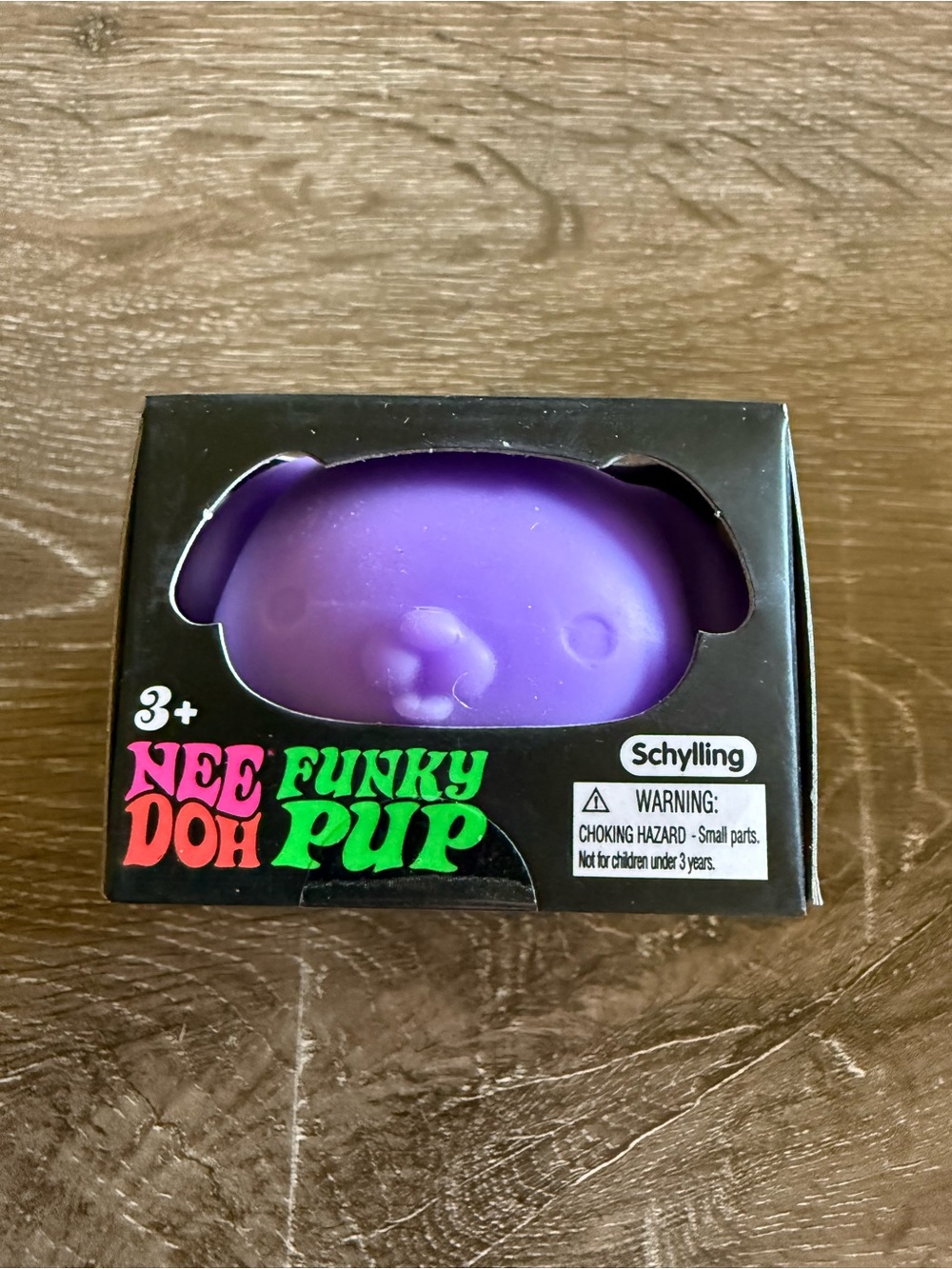 NeeDoh Funky Pup Purple Stress Toy by Schylling